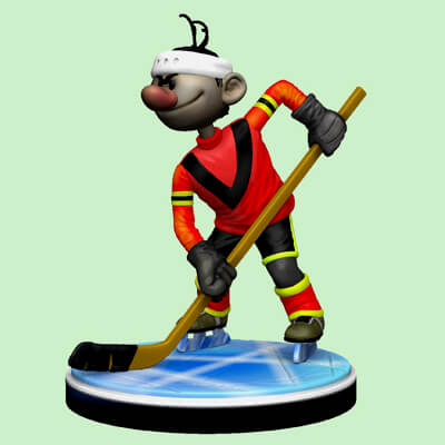 Hockey Player From &quotMeteor&quot