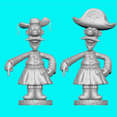 Man "The Carriage for Me" 2 Hat Options