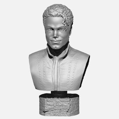 Michael Jackson. Bust