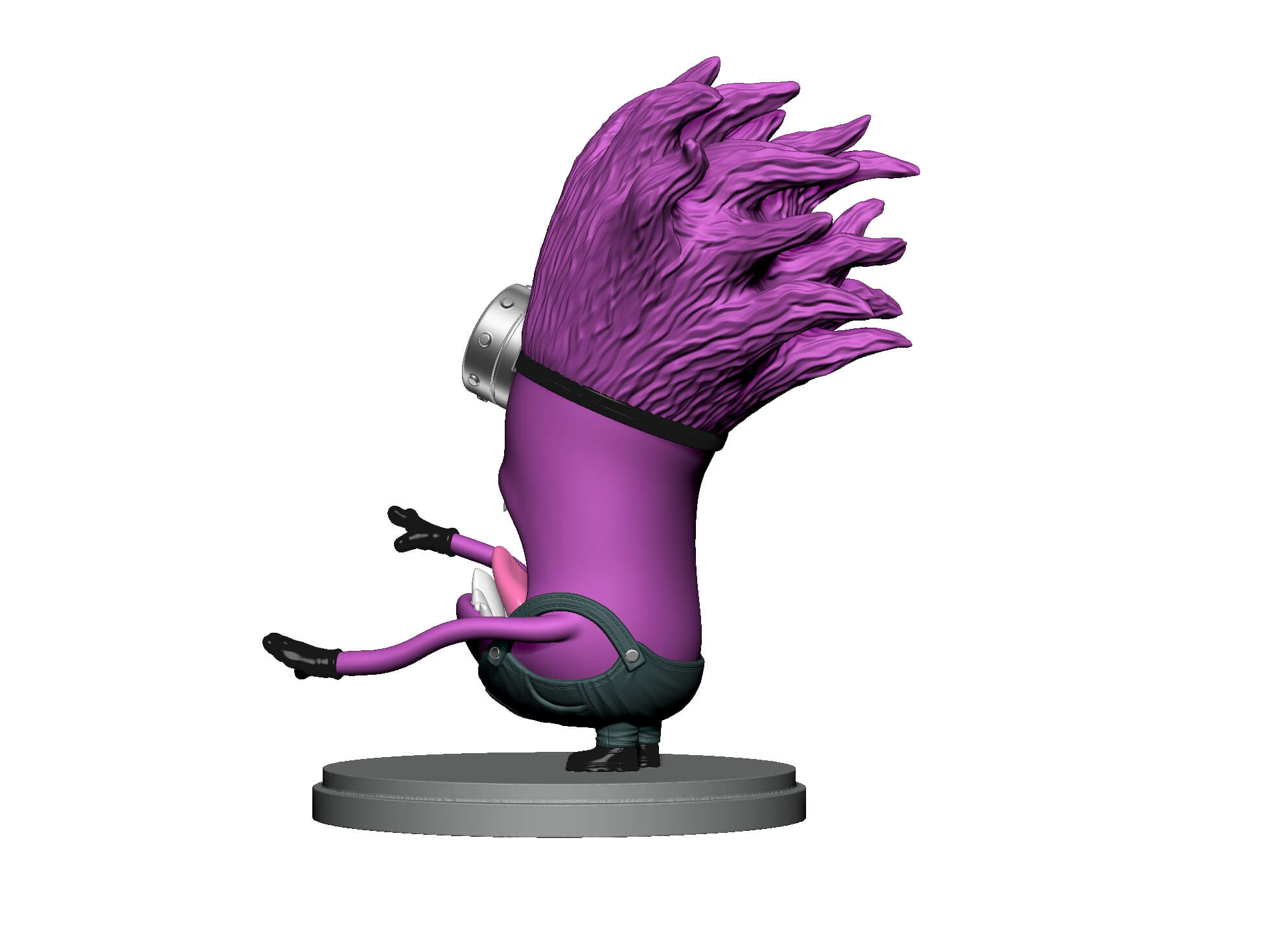 Purple Minion 1 - 3D Model by naeem32