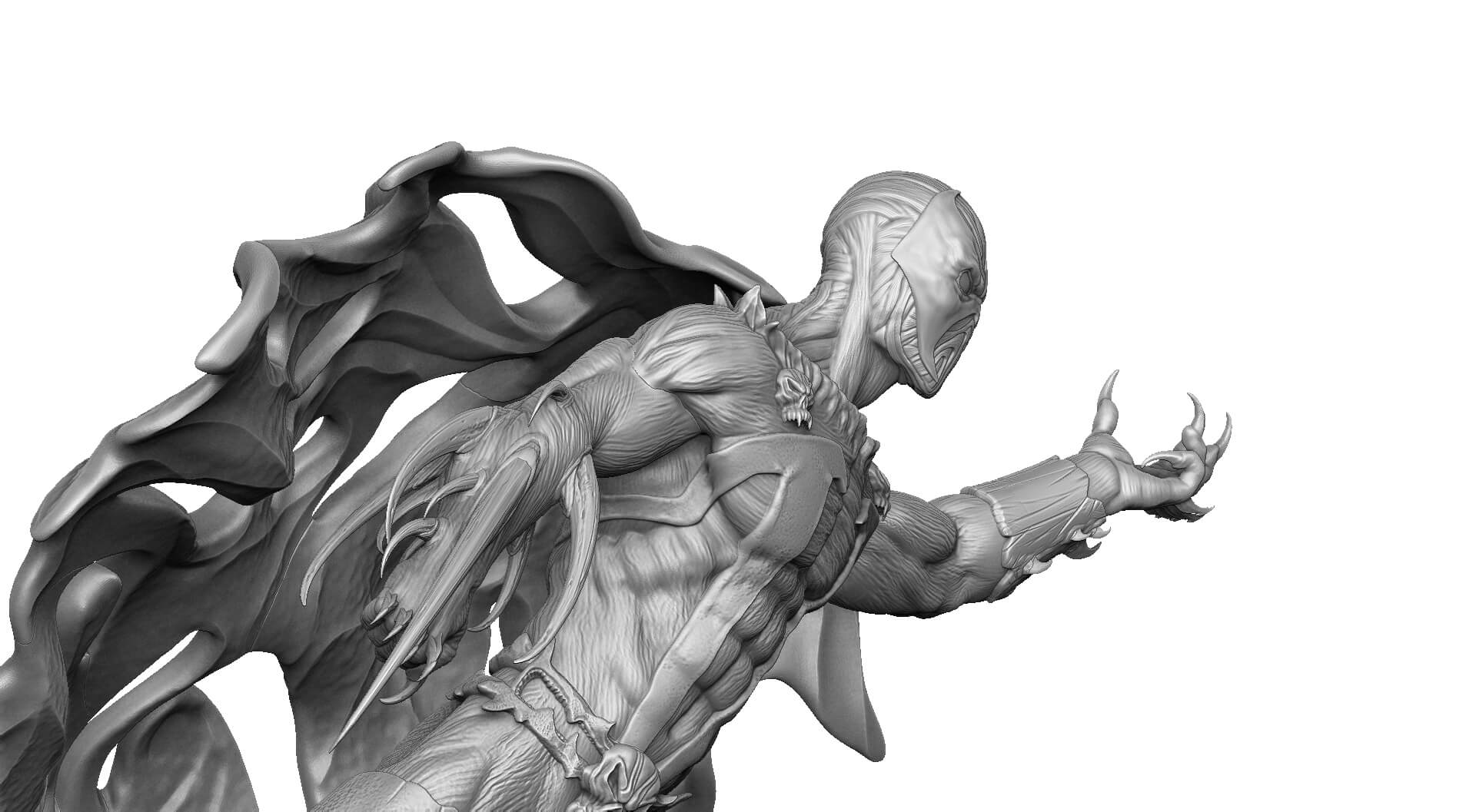 Spawn (Full Height and Bust) - 3D Model by naeem32