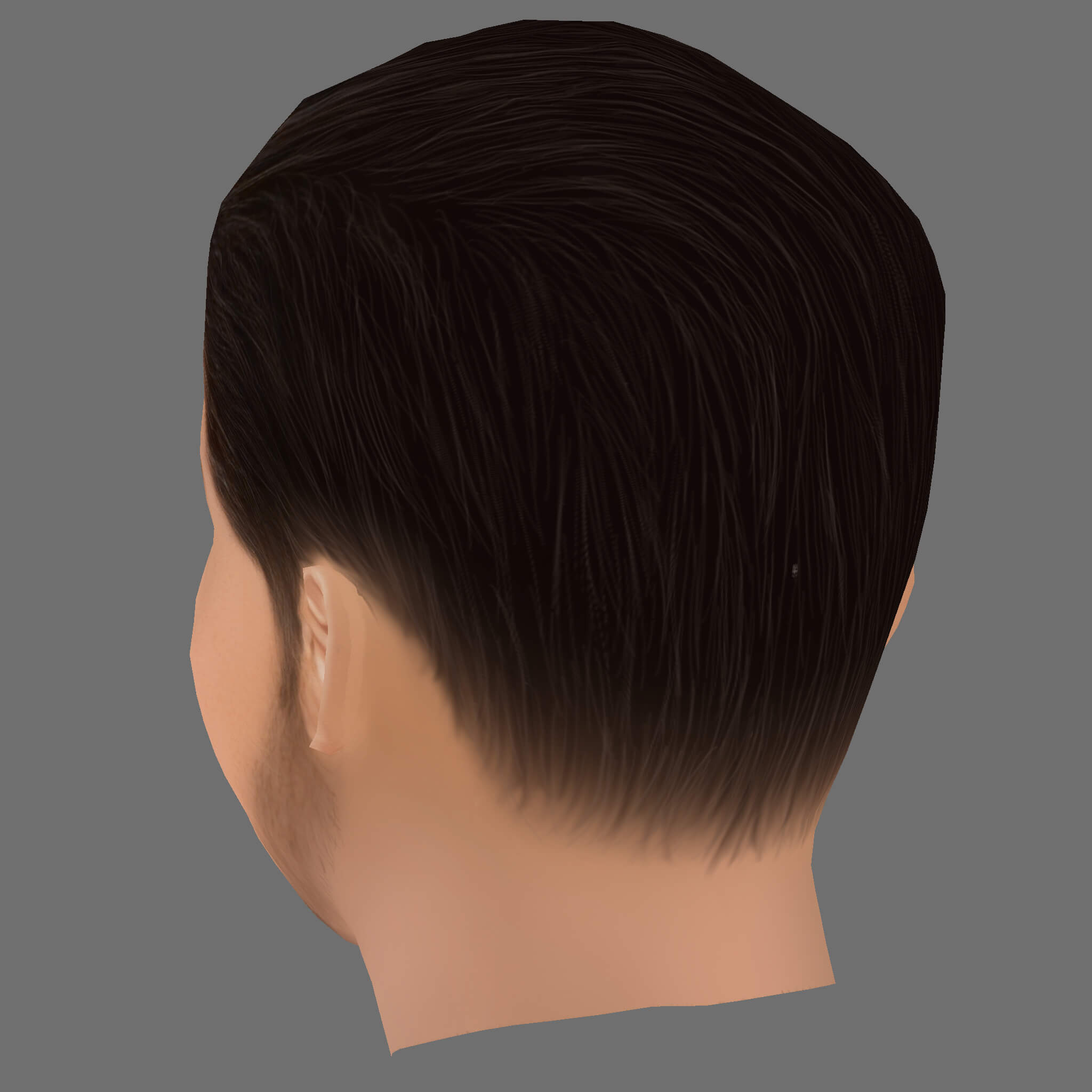 Pedro Pascal Head - Low Poly Head for Game 3D Model by Nammichael
