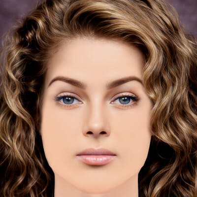 Rolene Model Boca Raton Rolene Strauss Head - No Hair - Low Poly Head for Game 3D Model by ...