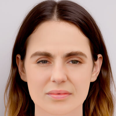 Victoria Carmen Sonne Head No Hair Low Poly Head for Gam - 3D Model by