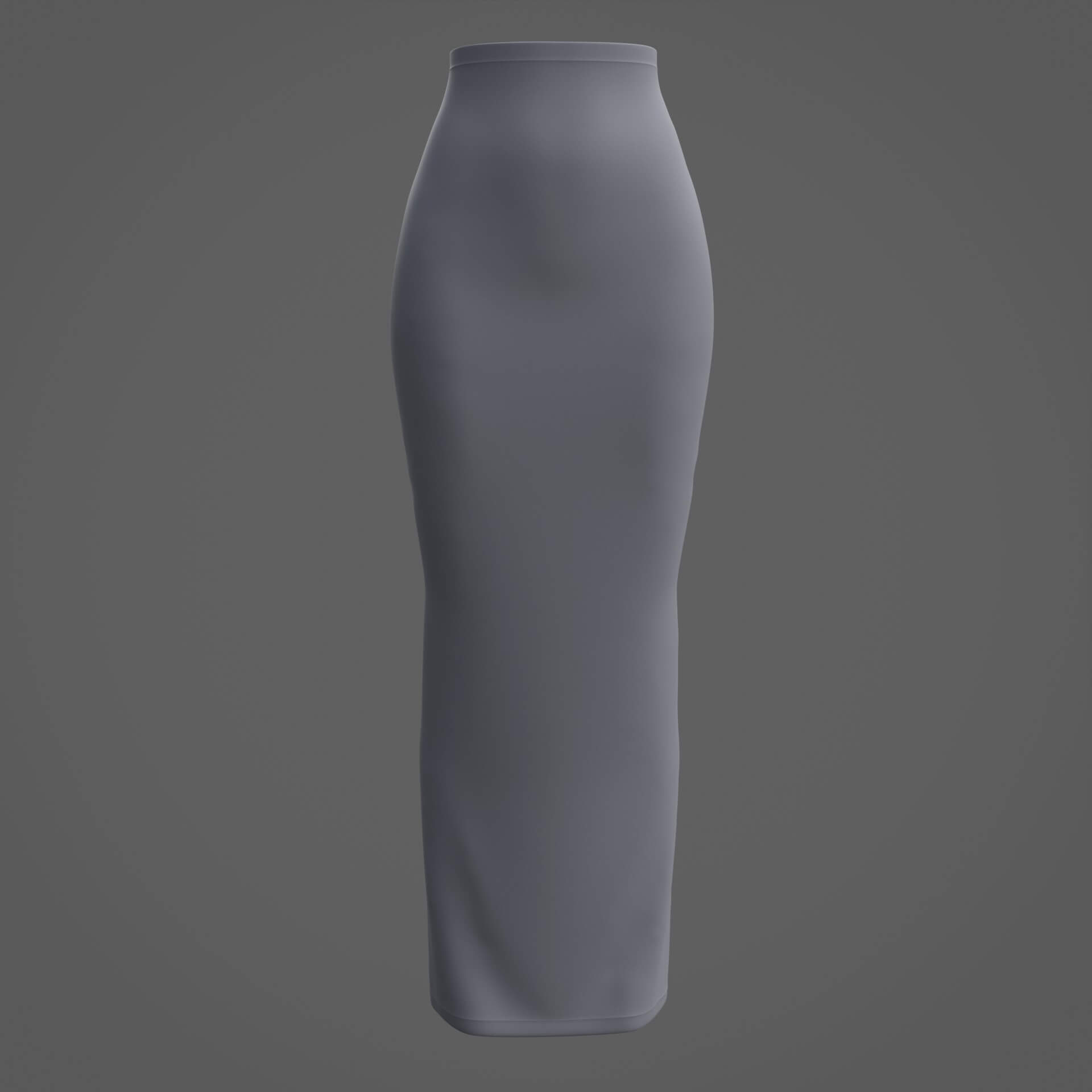 A-Line Skirt with 3D Geometric Pattern