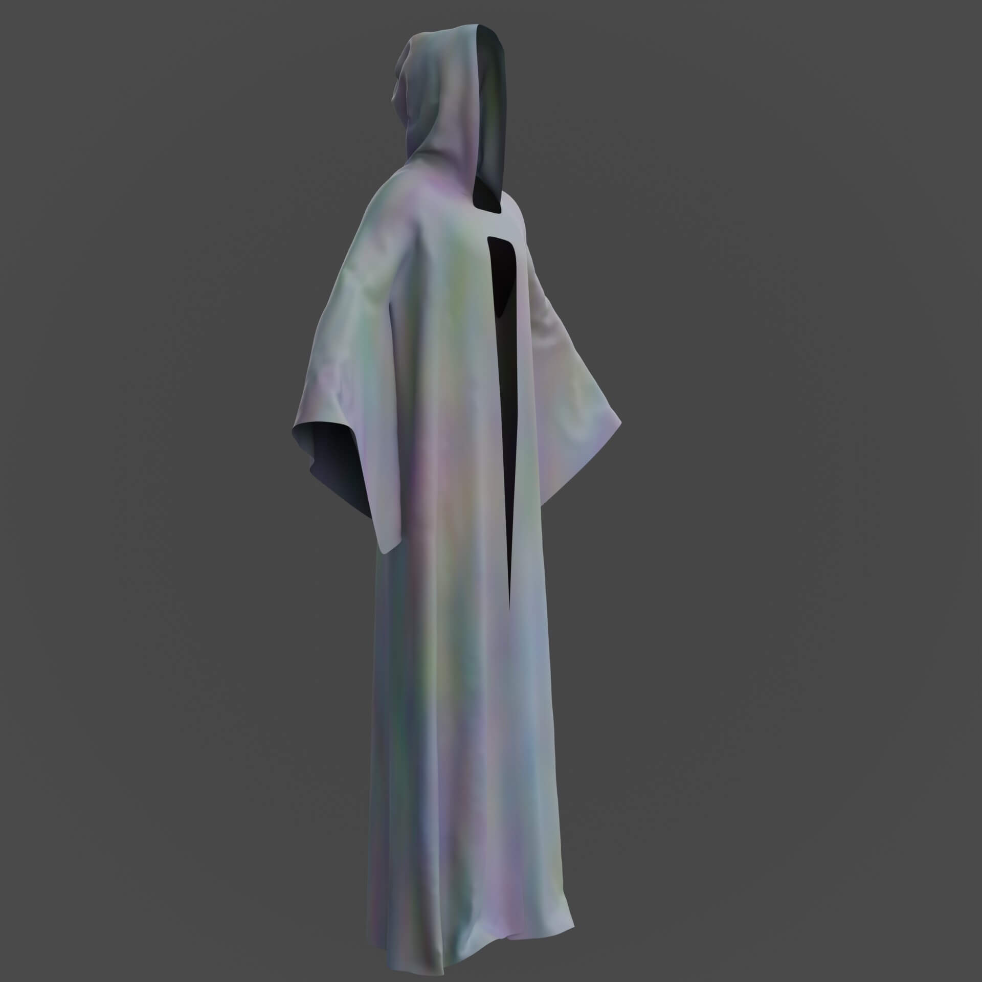 3D Men's Hooded Robe - Action Robe by Nana Jimoh