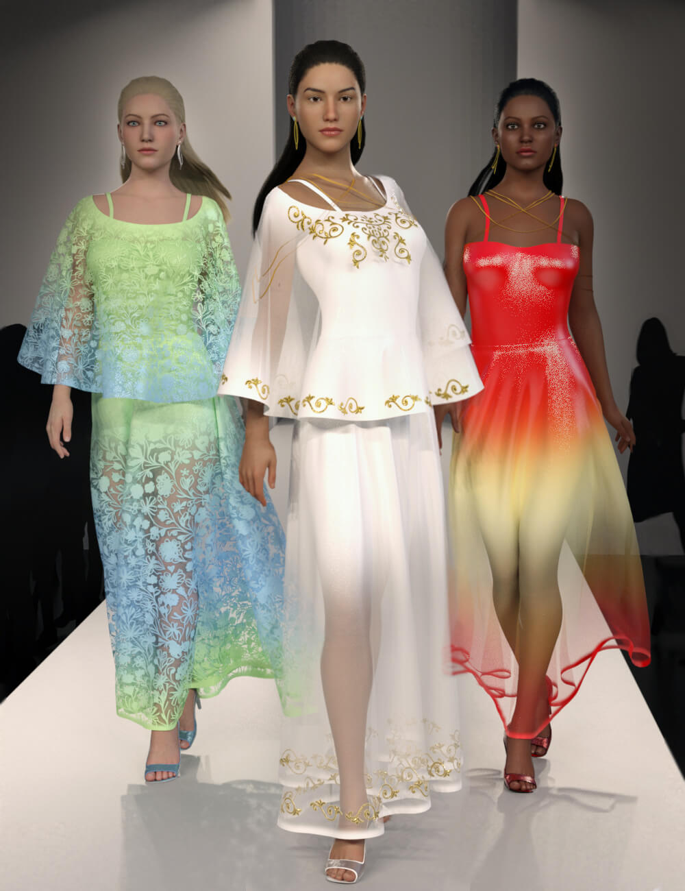 NM Set of Clothes 1 - Daz Content by NataliaMalc