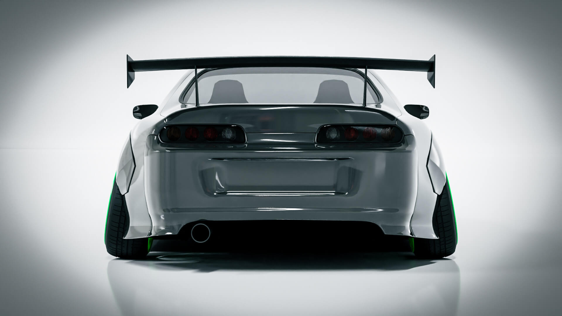 Toyota Supra MK4 Drift Tune 3D Model by Naudaff3D