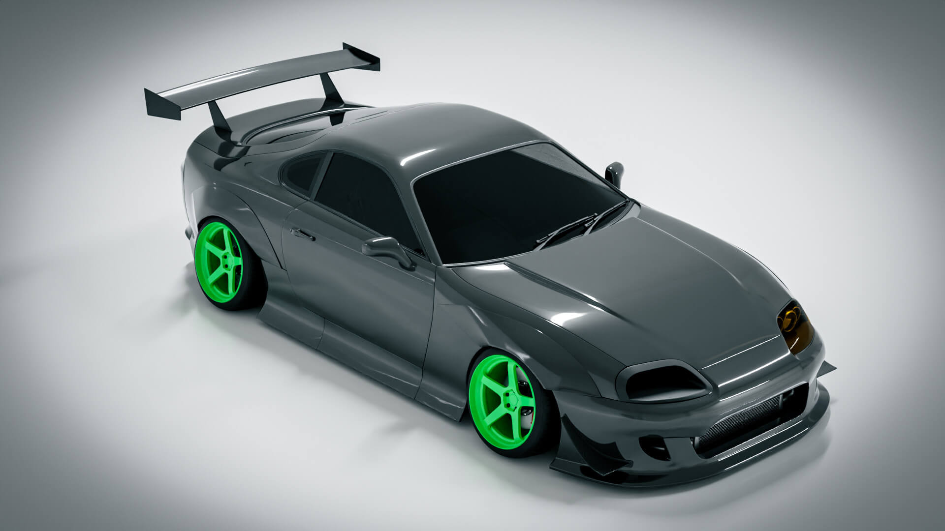Toyota Supra MK4 Drift Tune 3D Model by Naudaff3D