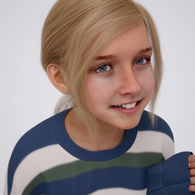 ND Emilia for Genesis 8 and 8.1 Female by ND3D