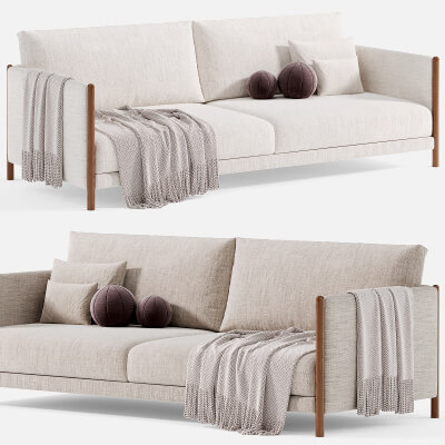 Hayden Sofa by Design von Ramon Esteve - 3D Model by Neeo