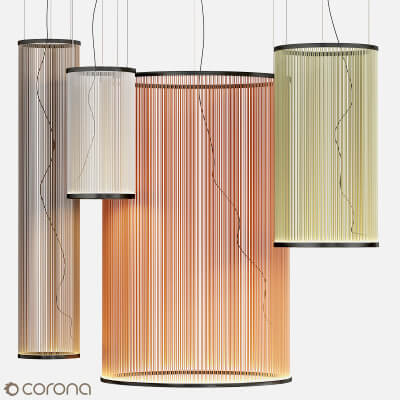 Vibia Array Pendant Lamps - 3D Model by Neeo