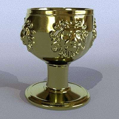 Gold Lion Cup