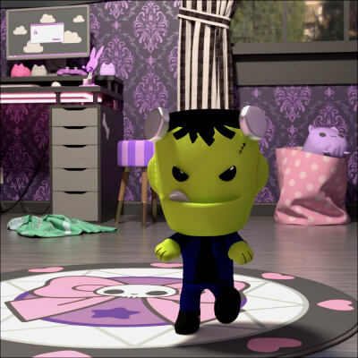 Frankenstein Plushie and Poses for DAZ Studio