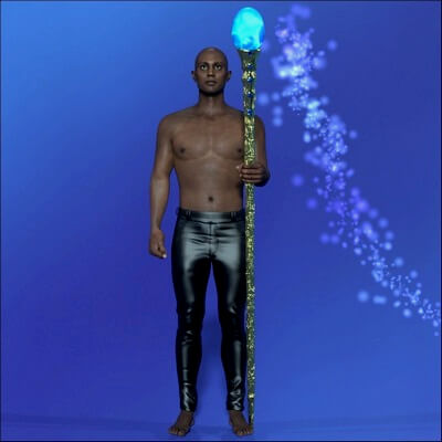 G9 Pose for &quotMagic Staff and Poses&quot