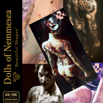 DNM - Asian Tattoos G9 BUNDLE