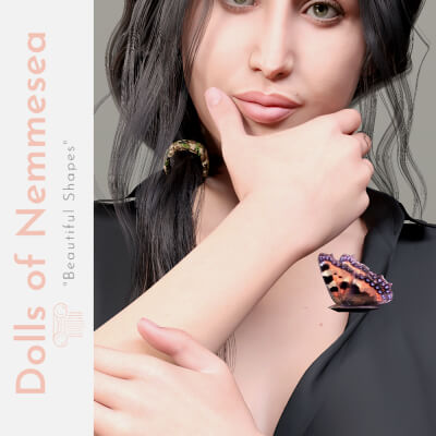 DNM - Jade Skin&ampBrows 002 - Genesis 9