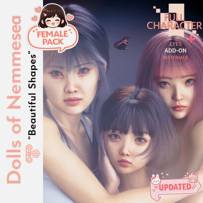 DNM - Nagisa G9 Character Fat Pack Updated