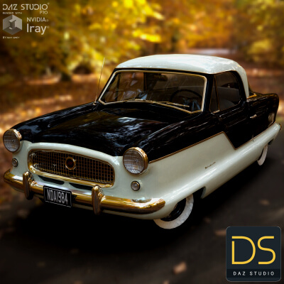 AMC Nash Metropolitan 1959 for Daz Studio