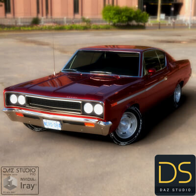 AMC Rebel 1970 for DAZ Studio