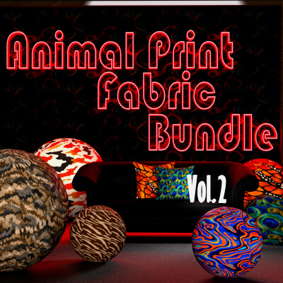 Animal Print Fabric Bundle Vol. 2 by nerdadantes