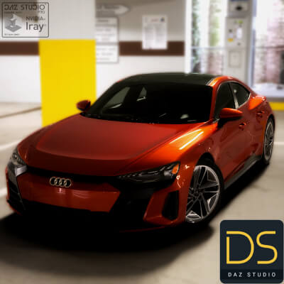 Audi RS e-tron GT 2023 for DAZ Studio