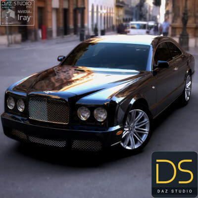 Bentley Brooklands 2008 for DAZ Studio