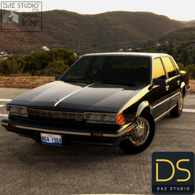 Buick 1986 for DAZ Studio by nerdadantes