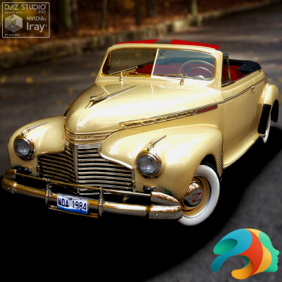 Chevrolet Special De Luxe 1941 for DAZ Studio by nerdadantes