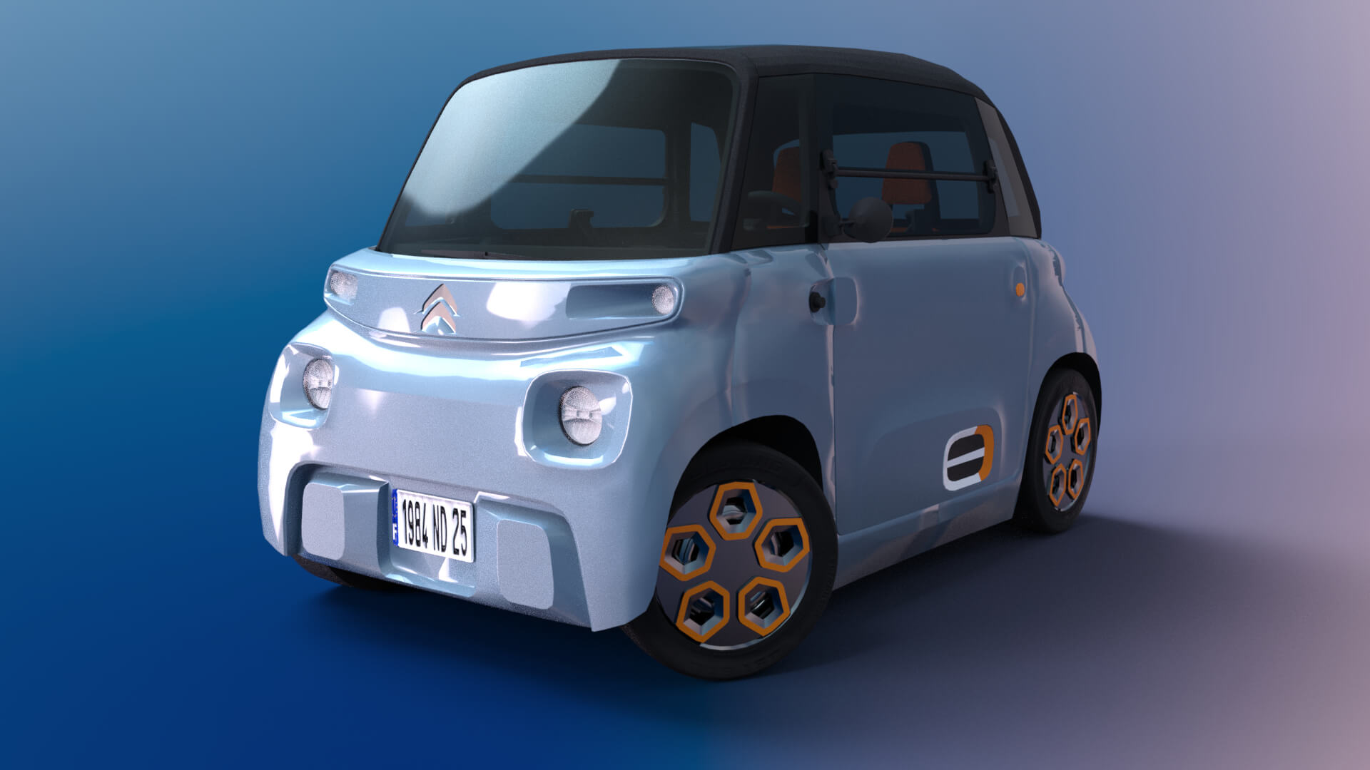 Protezione Paraurti Posteriore In Fibra Di Carbonio Per Citroën AMI 2020-2025 – Antigraffio E Facile Da Installare