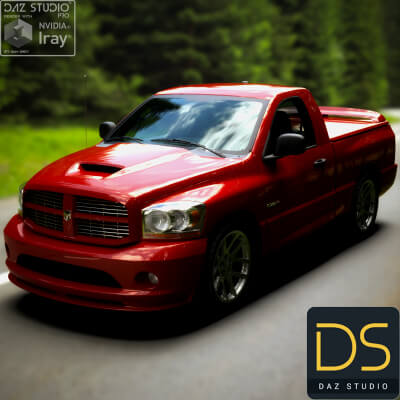 Dodge Ram SRT10 2006 for DAZ Studio