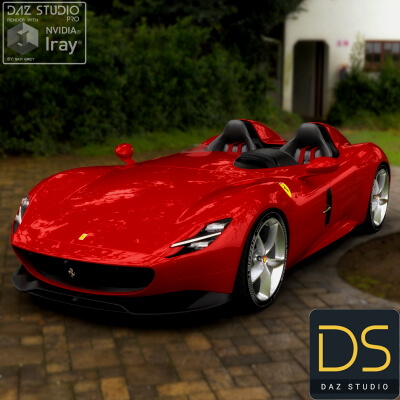 Ferrari 2019 for DAZ Studio