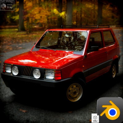 Fiat Panda 4x4 1986 by nerdadantes