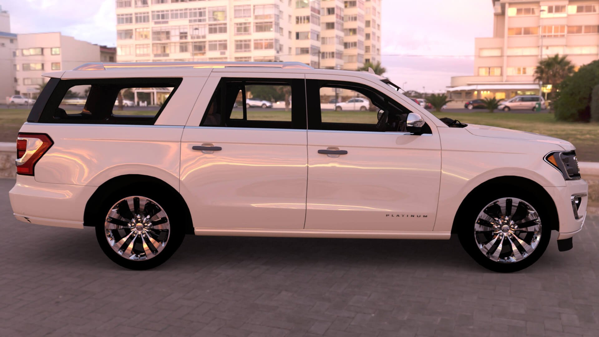 Ford Expedition Max Platinum 2021 Daz Content by nerdadantes