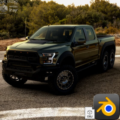 Ford Hennessey Velociraptor 6x6 2020 by nerdadantes