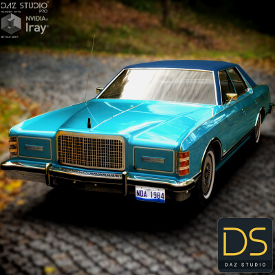 Ford LTD Landau 1975 for DAZ Studio by nerdadantes