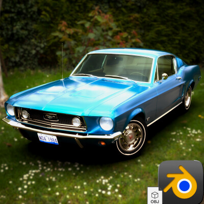 Ford Mustang 22 Fastback 1968 by nerdadantes