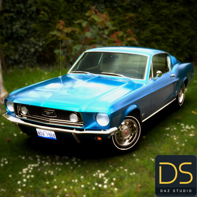 Ford Mustang 22 Fastback 1968 by nerdadantes