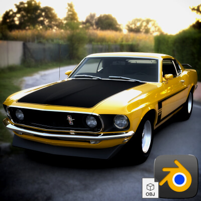 Ford Mustang Boss 1969 by nerdadantes