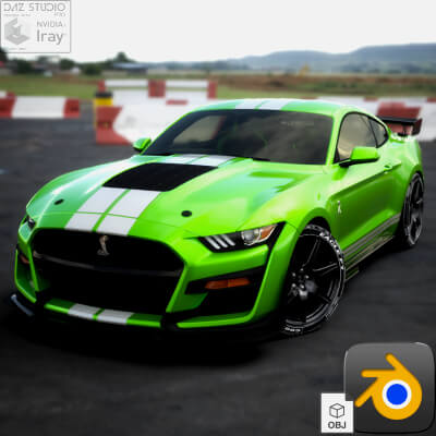 Ford Mustang Shelby 2020 by nerdadantes