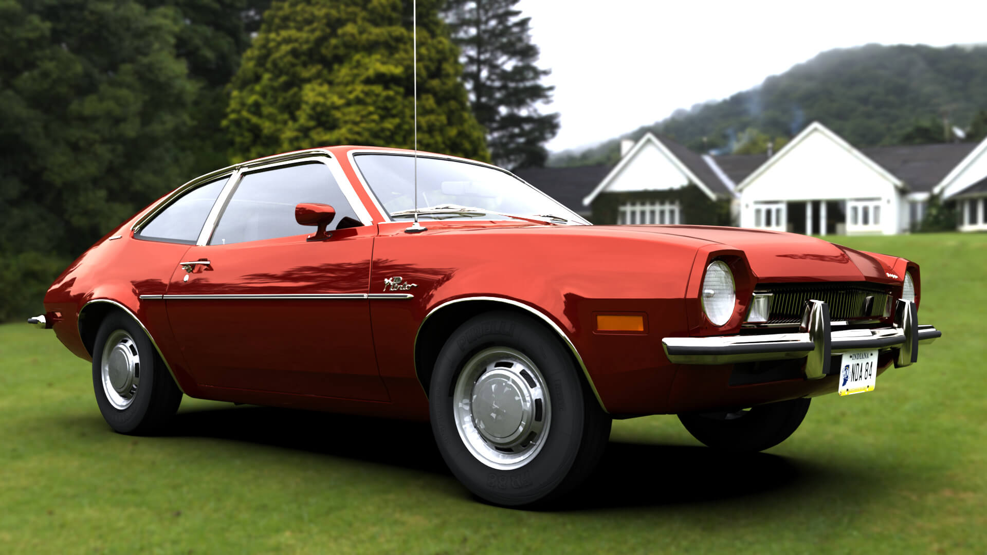 Ford Pinto for Daz Studio by nerdadantes