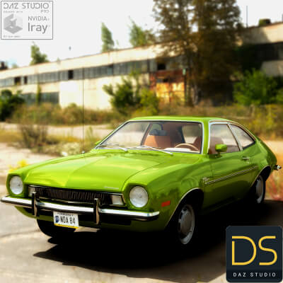 Ford Pinto for Daz Studio by nerdadantes