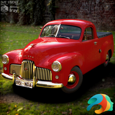 Holden FX Ute 1951v2 for DAZ Studio