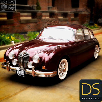 Jaguar 1959 for DAZ Studio