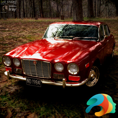Jaguar XJ6 1971 for DAZ Studio by nerdadantes