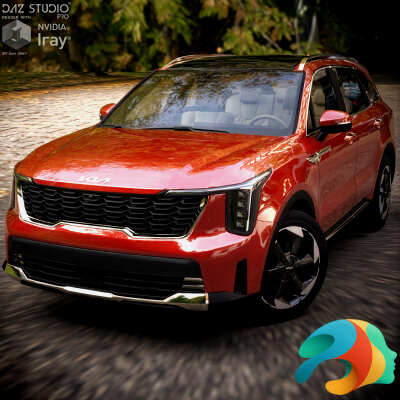 Kia Sorento 2026 for DAZ Studio
