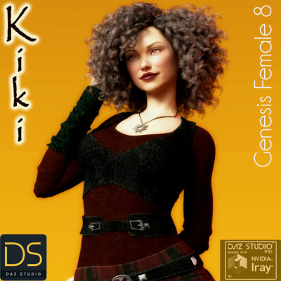 Kiki for Genesis 8 Females by nerdadantes