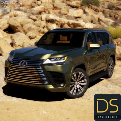Lexus LX600 2022 for DAZ Studio by nerdadantes