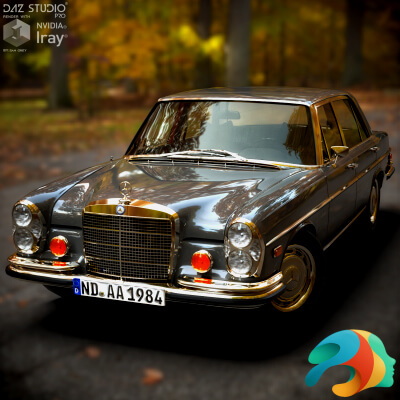 Mercedes-Benz 300SEL 1972 for DAZ Studio