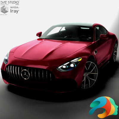 Mercedes-Benz AMG GT 2026 for DAZ Studio by nerdadantes